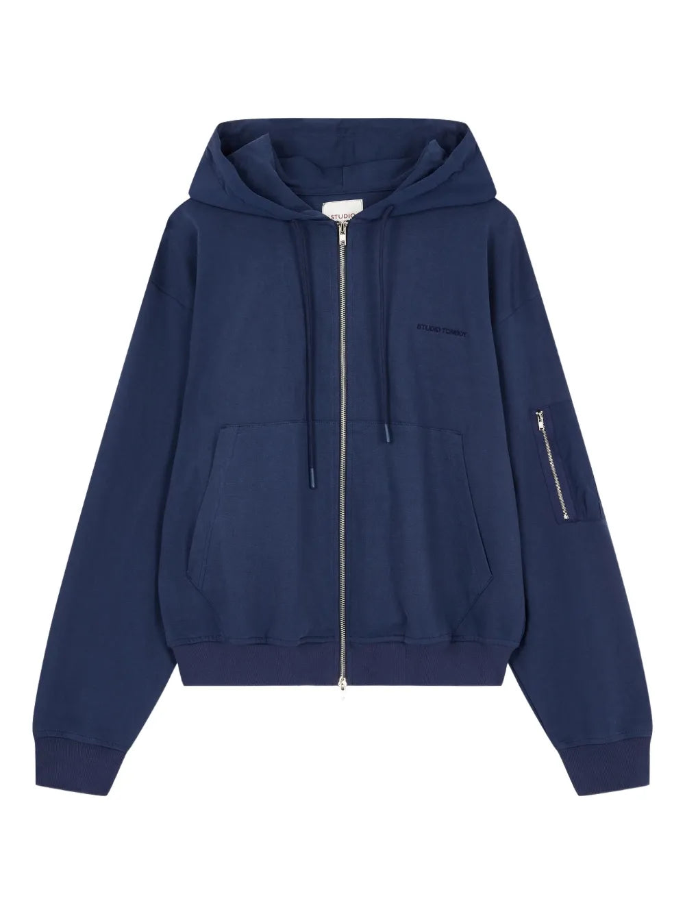 Hooded Zip-Up Sweatshirt