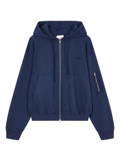 Hooded Zip-Up Sweatshirt