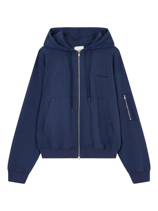 Hooded Zip-Up Sweatshirt