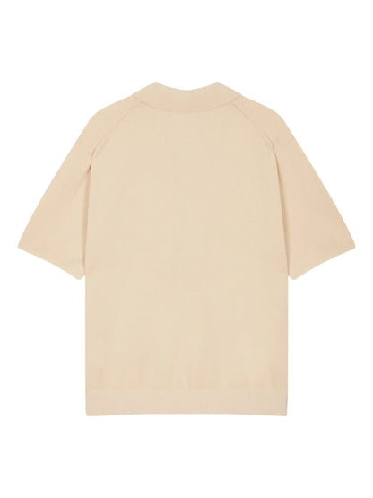 Short-Sleeve Polo Top