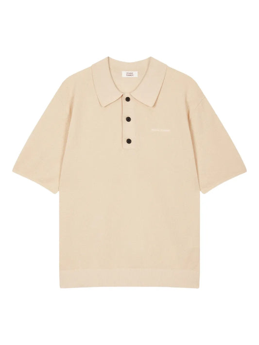 Short-Sleeve Polo Top