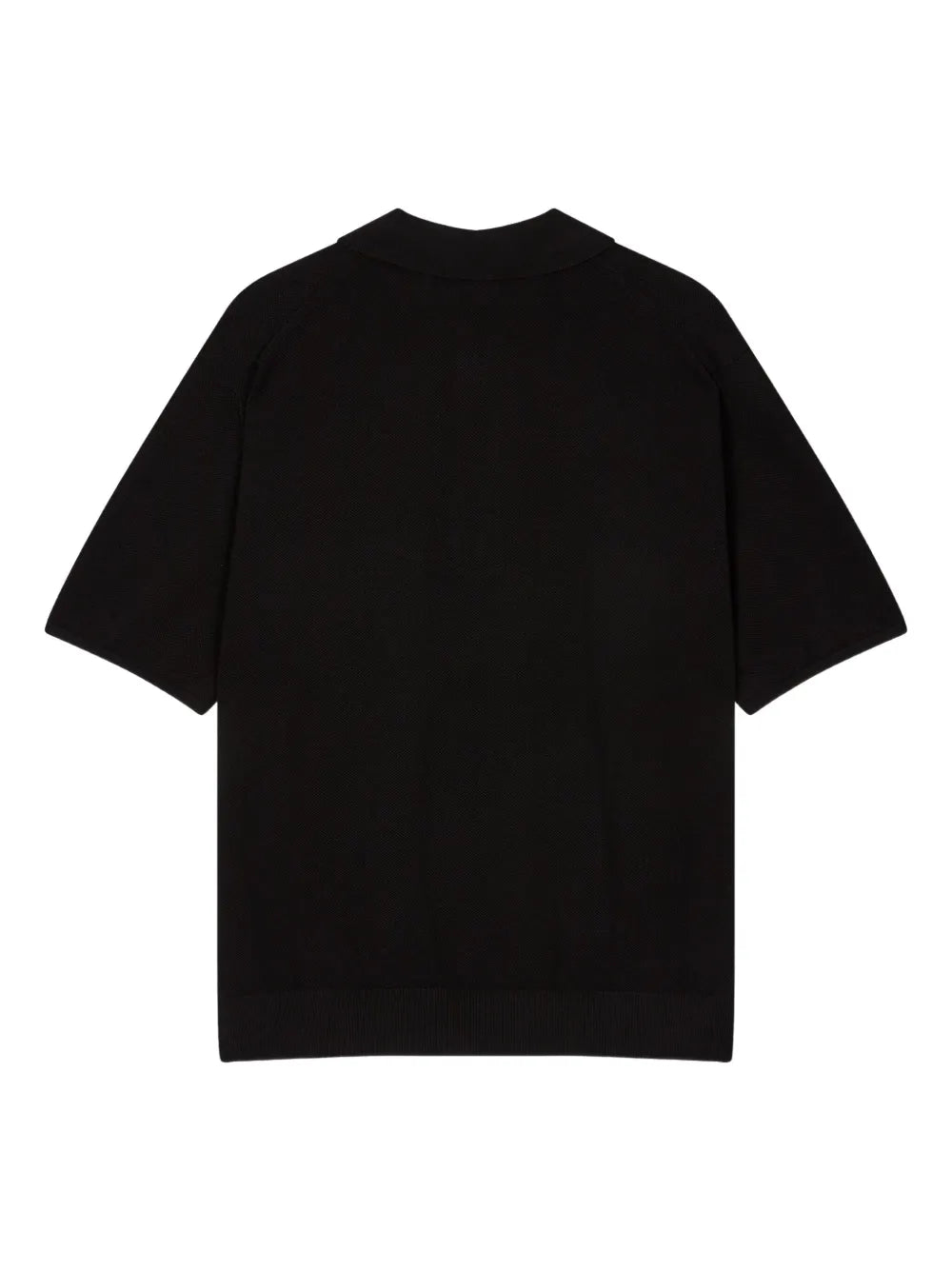 Ribbed Polo Shirt