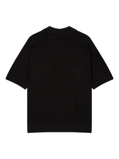 Ribbed Polo Shirt