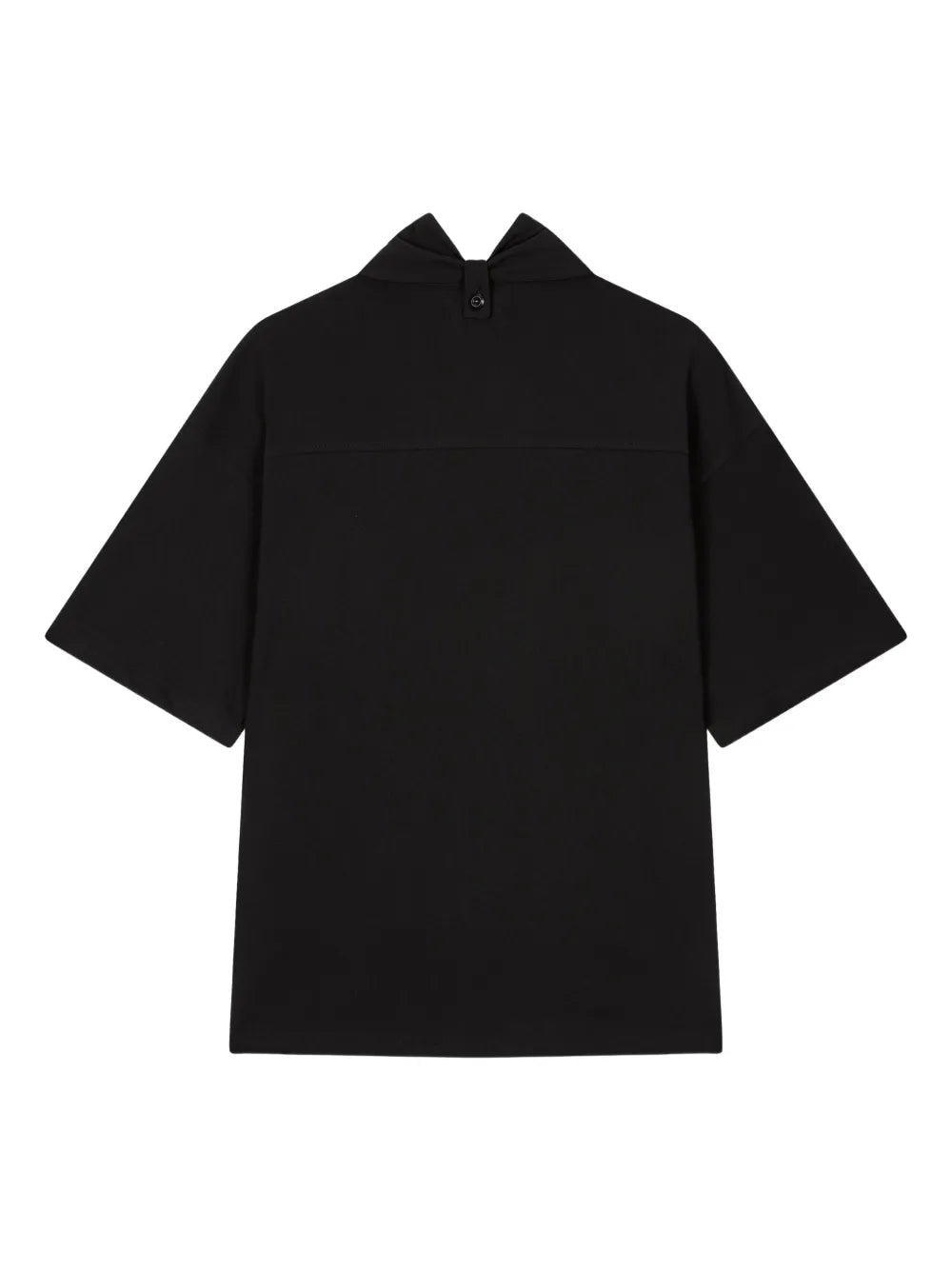 Tie-Neck Short-Sleeve Top