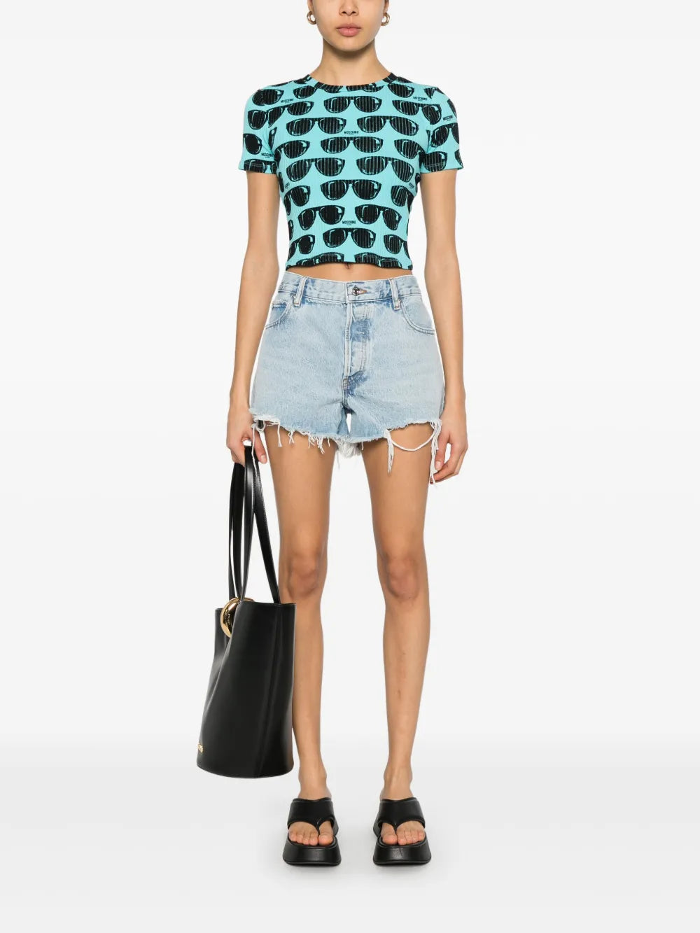 Sunglasses-Print T-Shirt