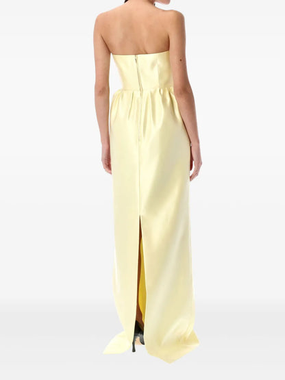 Silk Bustier Gown