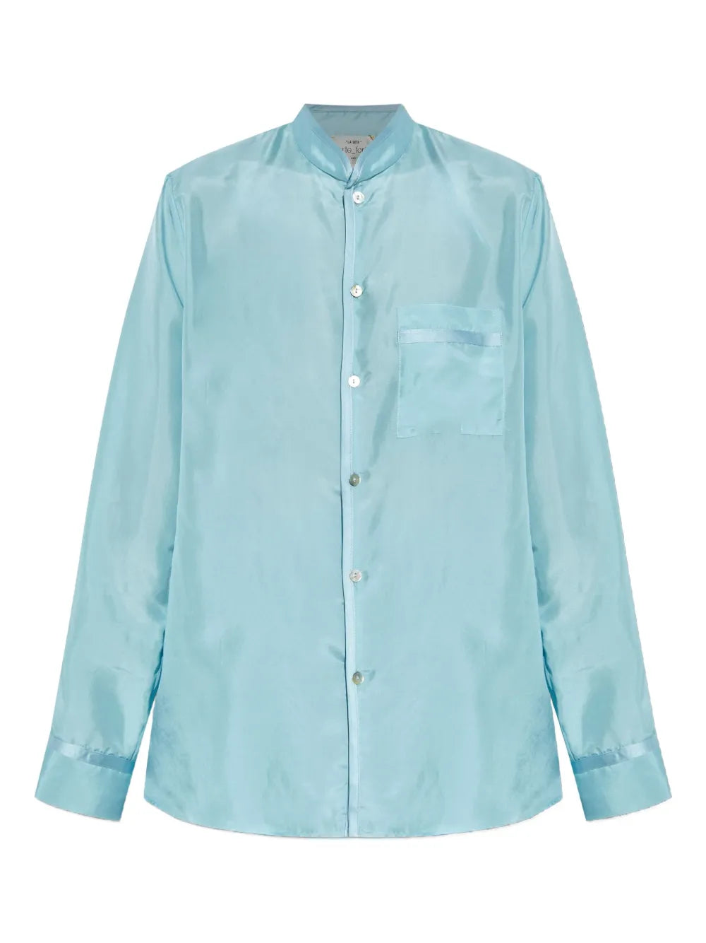 Satin Long-Sleeve Shirt