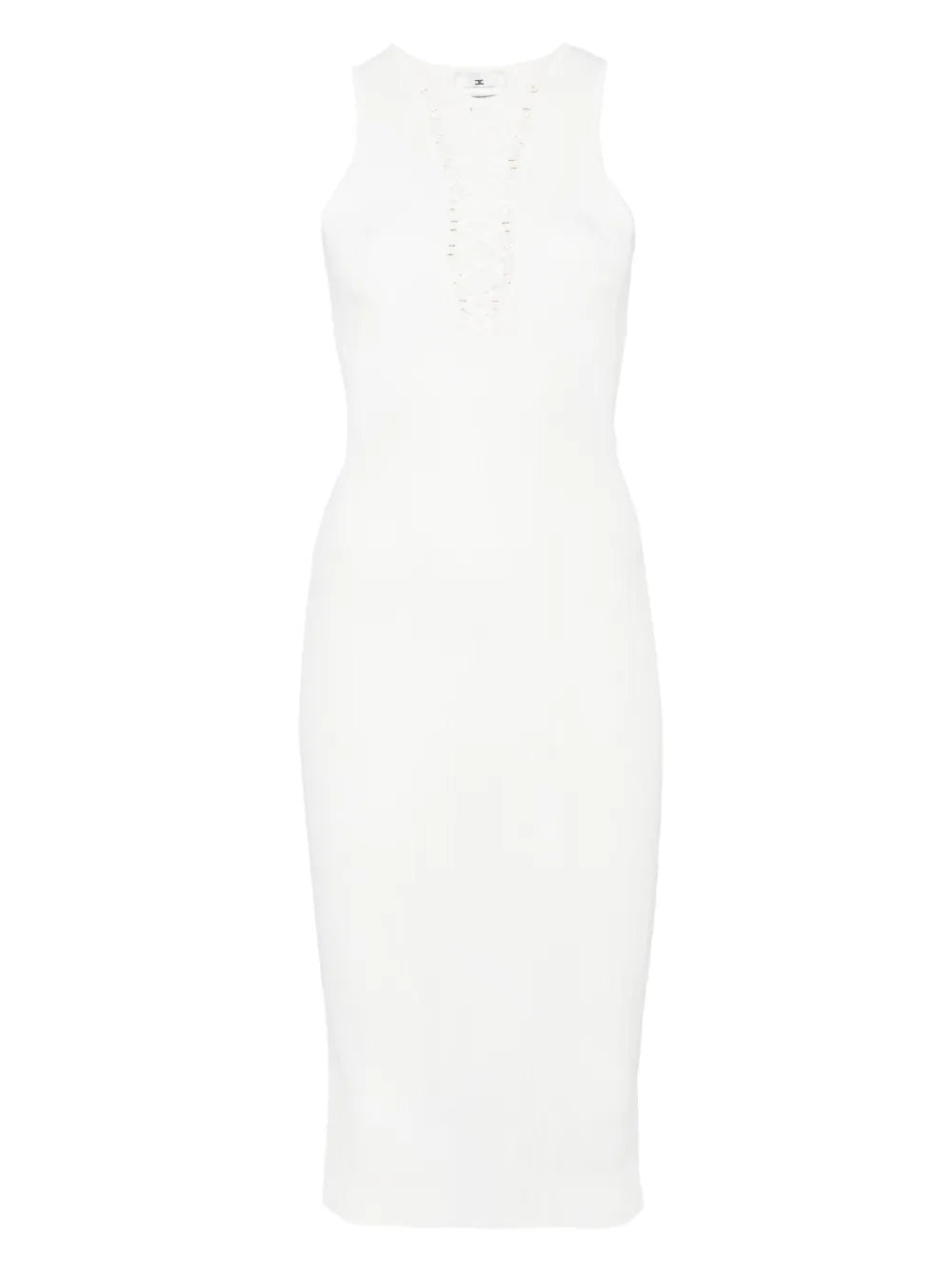Ribbed-Knit Midi Dress