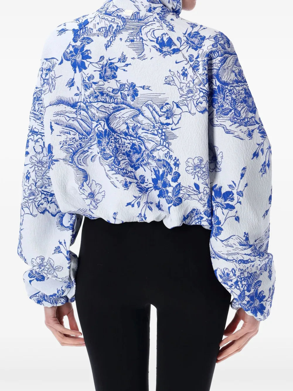 Floral-Print Jacket