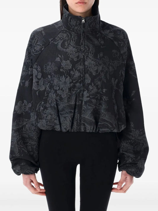 Floral-Print Jacket
