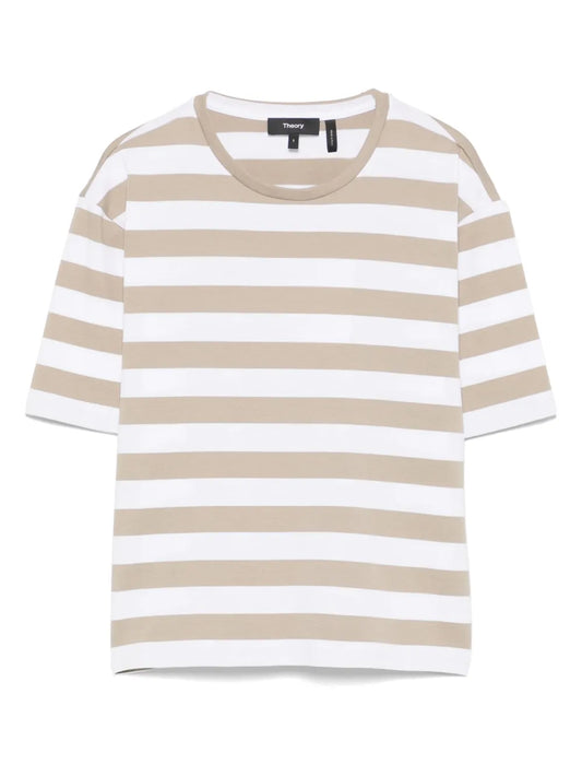 Striped Cotton T-Shirt