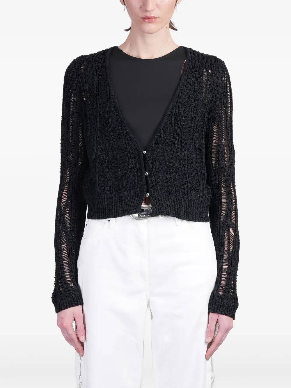 Open-Knit Cardigan