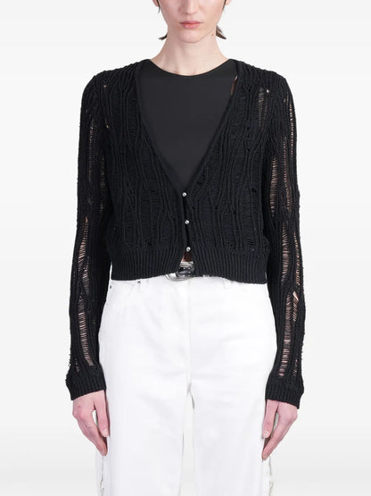 Open-Knit Cardigan