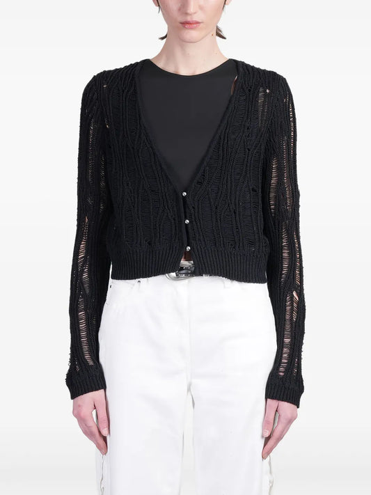 Open-Knit Cardigan