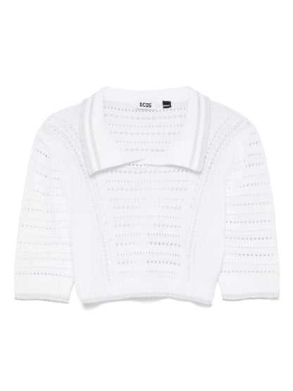 Cropped Polo Top