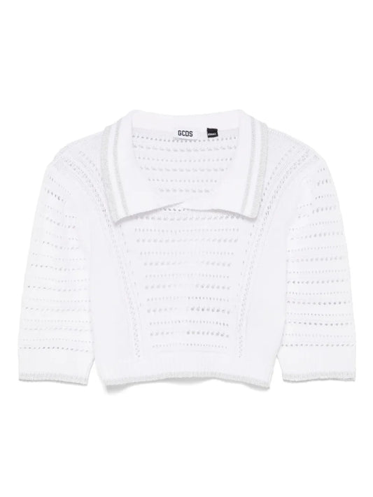 Cropped Polo Top