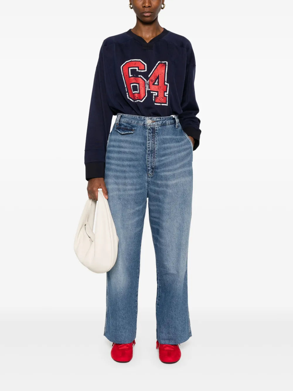 Number-Print T-Shirt