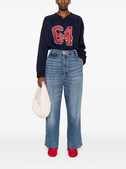 Number-Print T-Shirt
