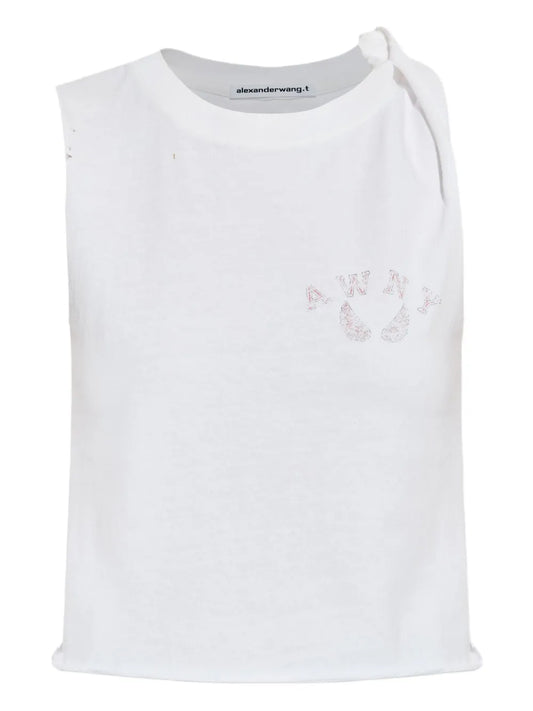 Logo-Print Tank Top