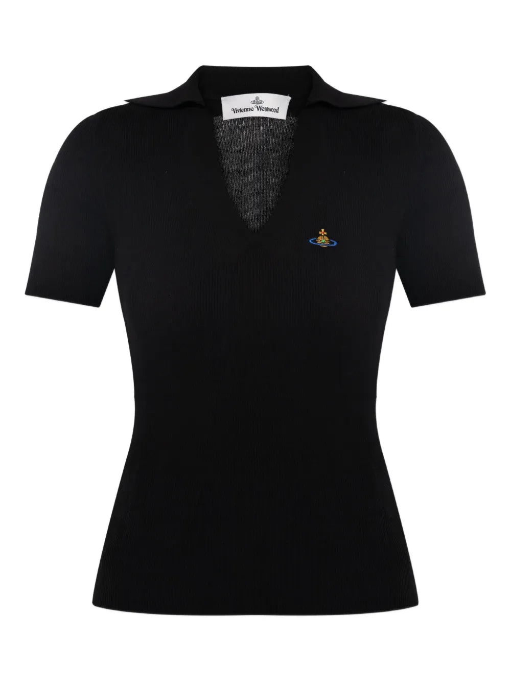 Marina Ribbed Polo Top