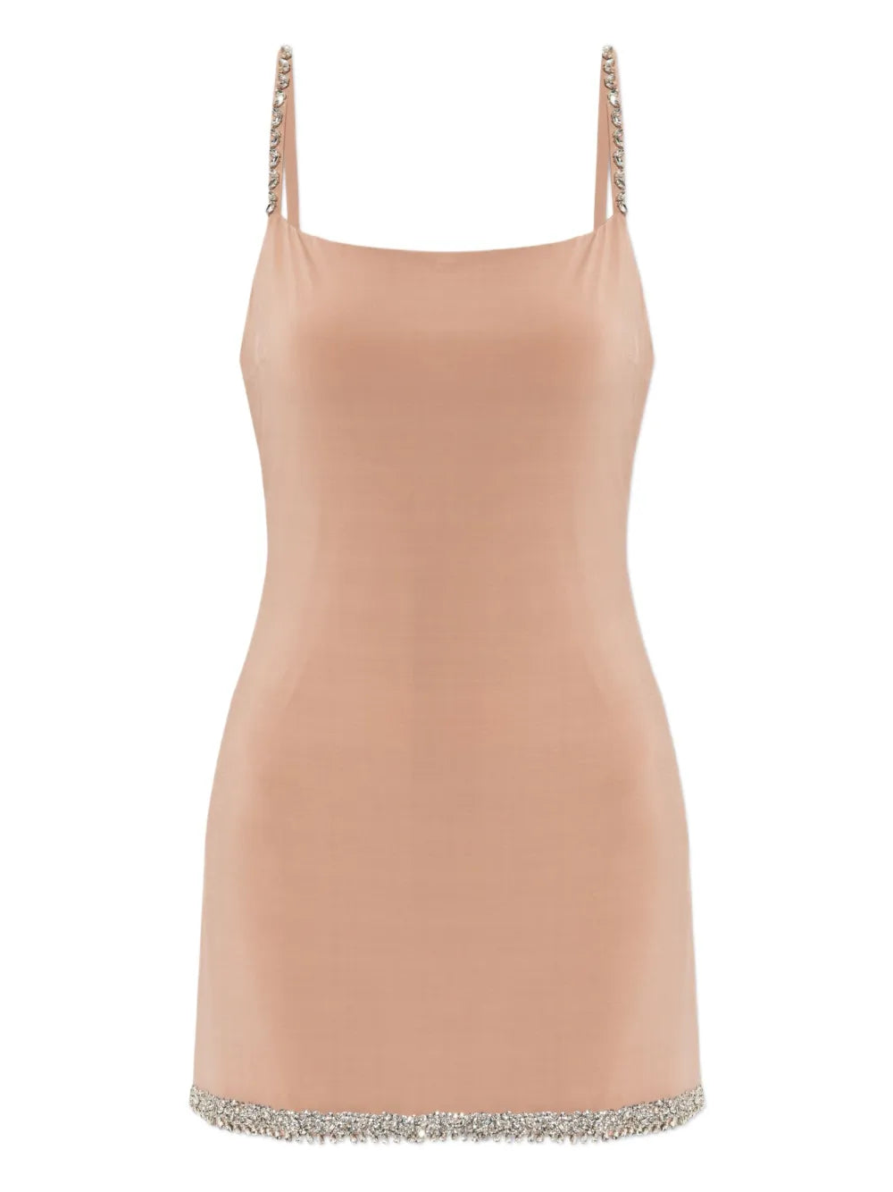 Crystal-Embellished Slip Dress