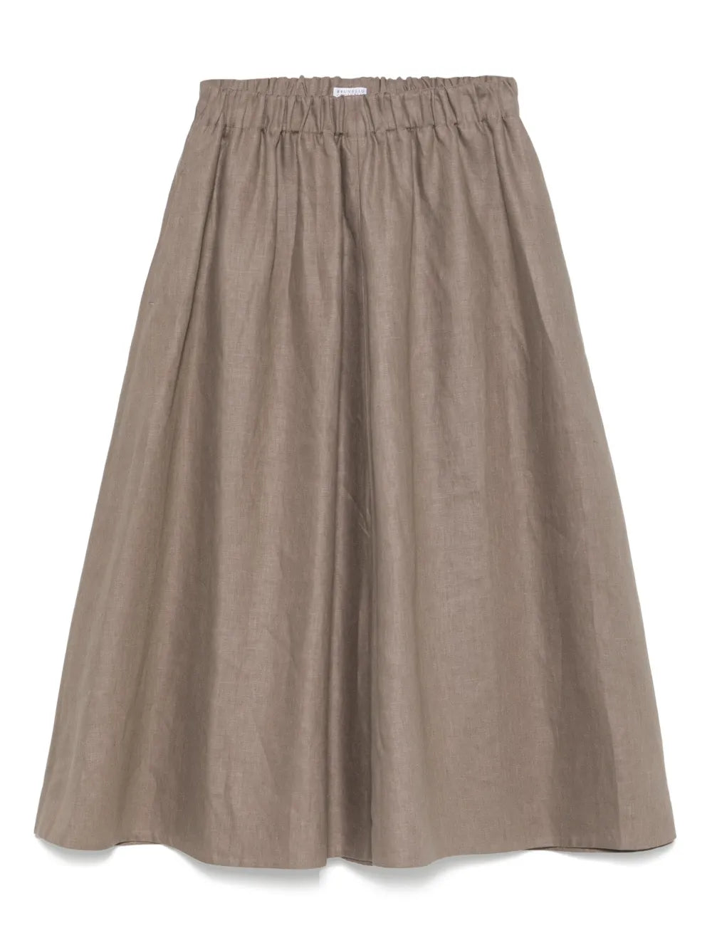 Linen Midi Skirt