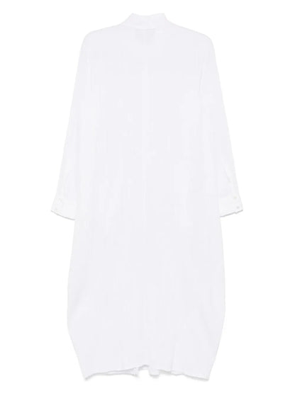 Gathered-Detail Maxi Dress