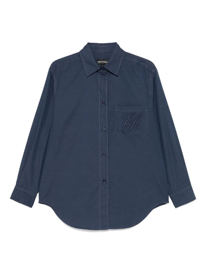 Logo-Embroidered Shirt