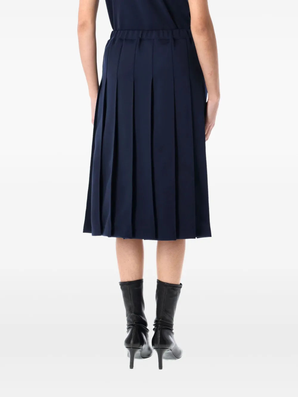 Pleated Midi Skirt