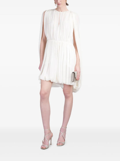 Pleated Mini Dress