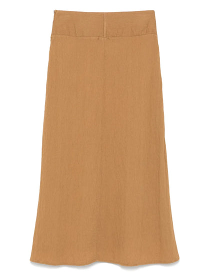 Textured Midi Skirt