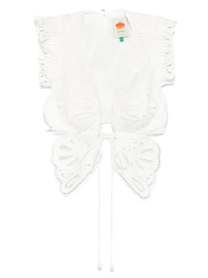 Butterfly Richelieu Blouse