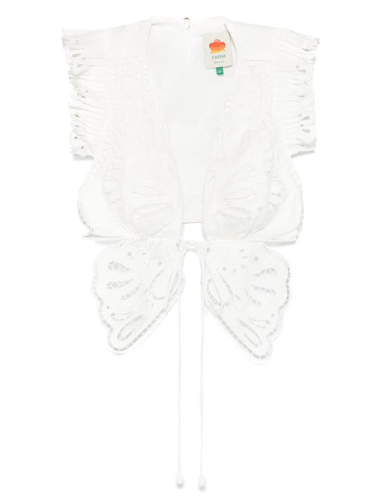 Butterfly Richelieu Blouse