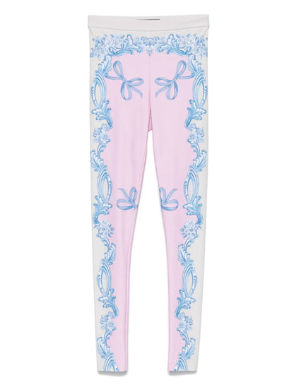 Cameo-Print Leggings