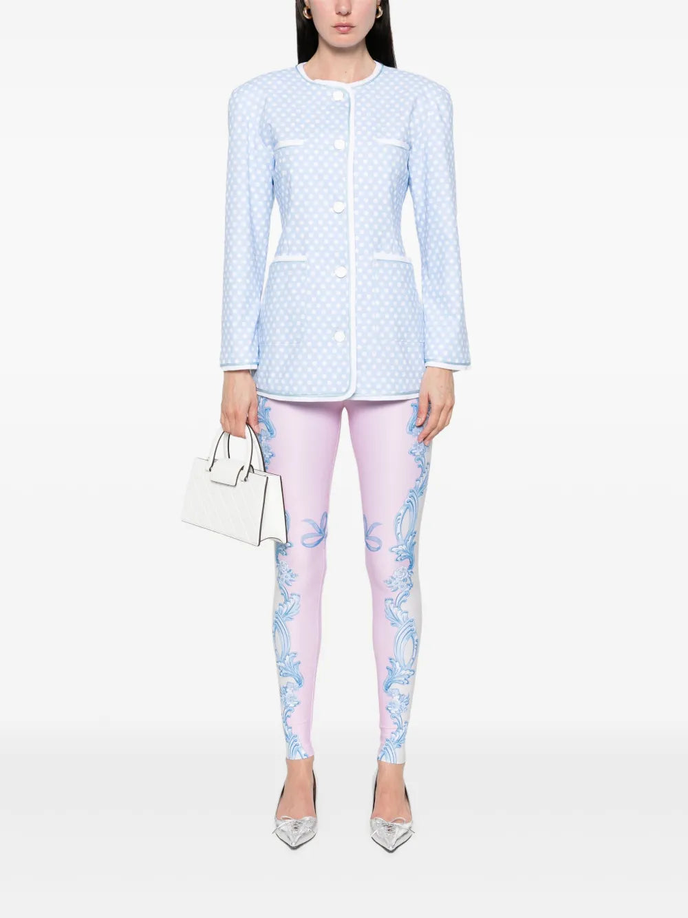 Cameo-Print Leggings