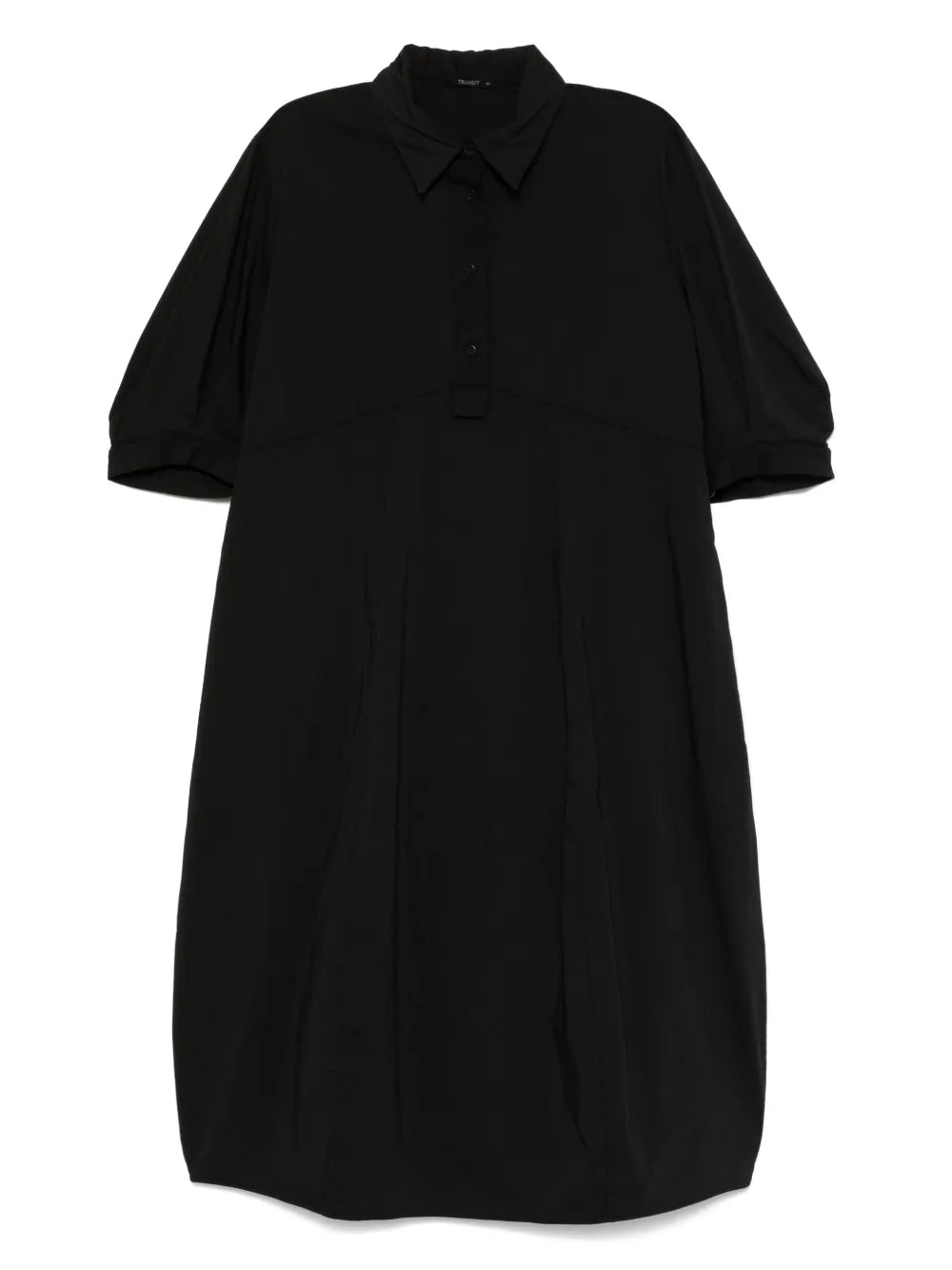 Bombe'-Shaped Midi Dress