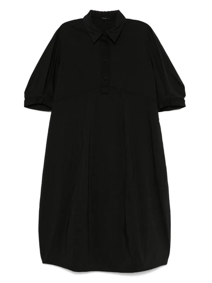 Bombe'-Shaped Midi Dress
