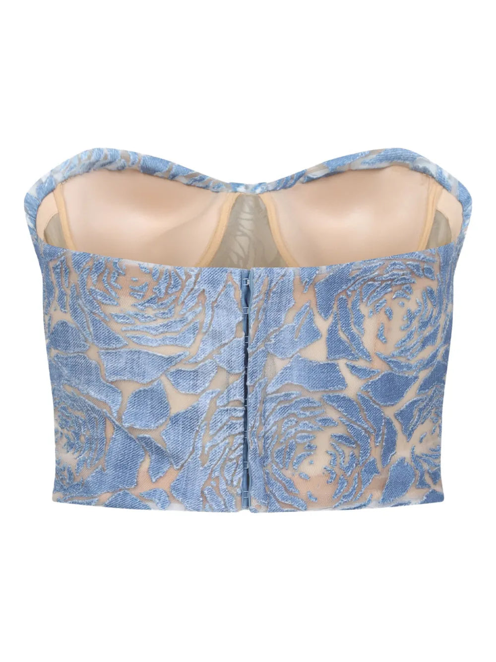 Patterned-Jacquard Top
