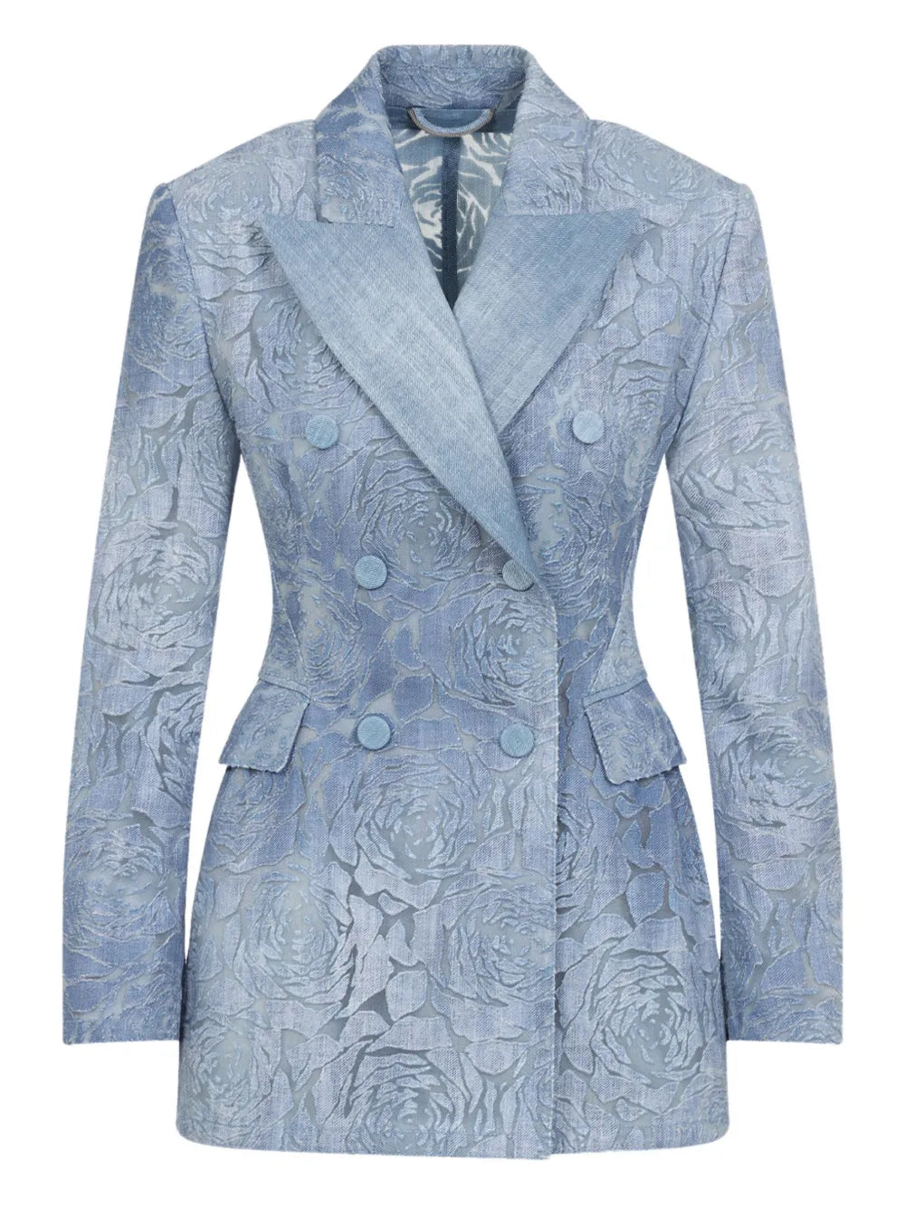 All-Over Floral Blazer