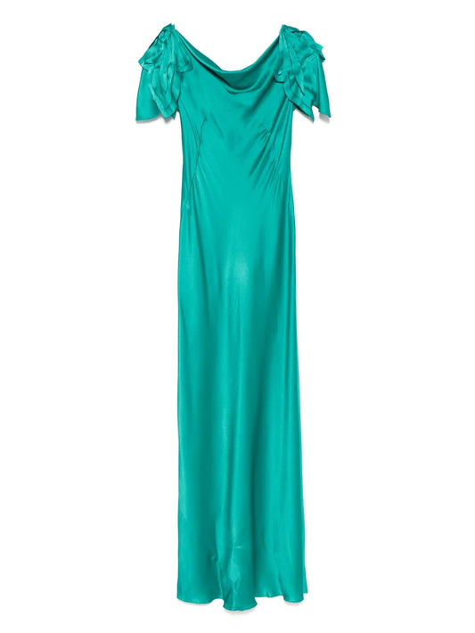 Satin Maxi Dress