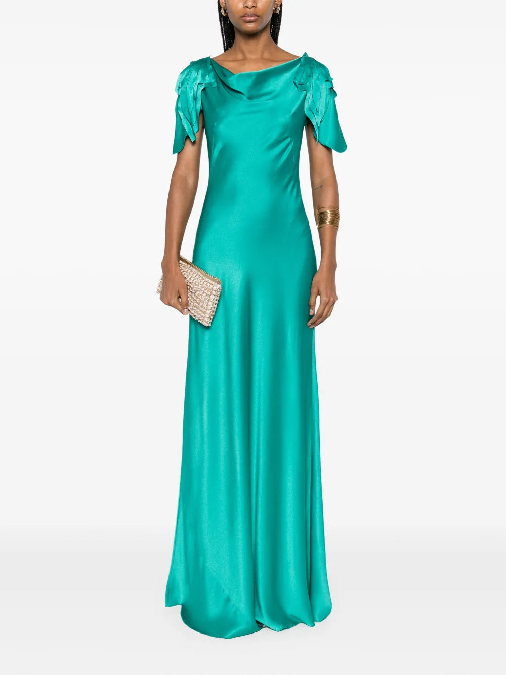 Satin Maxi Dress