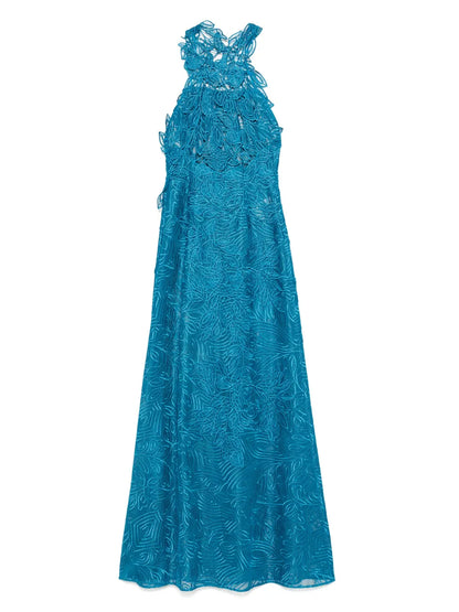 Guipure-Lace Maxi Dress