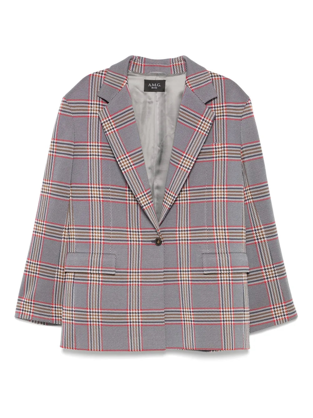 Checked Blazer