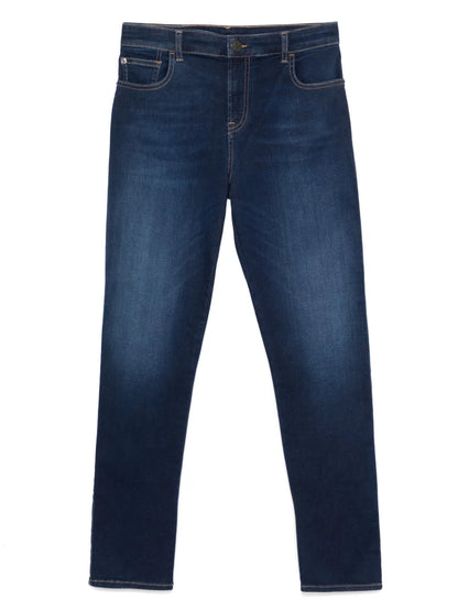 Logo-Patch Jeans