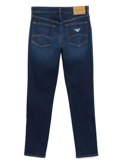 Logo-Patch Jeans