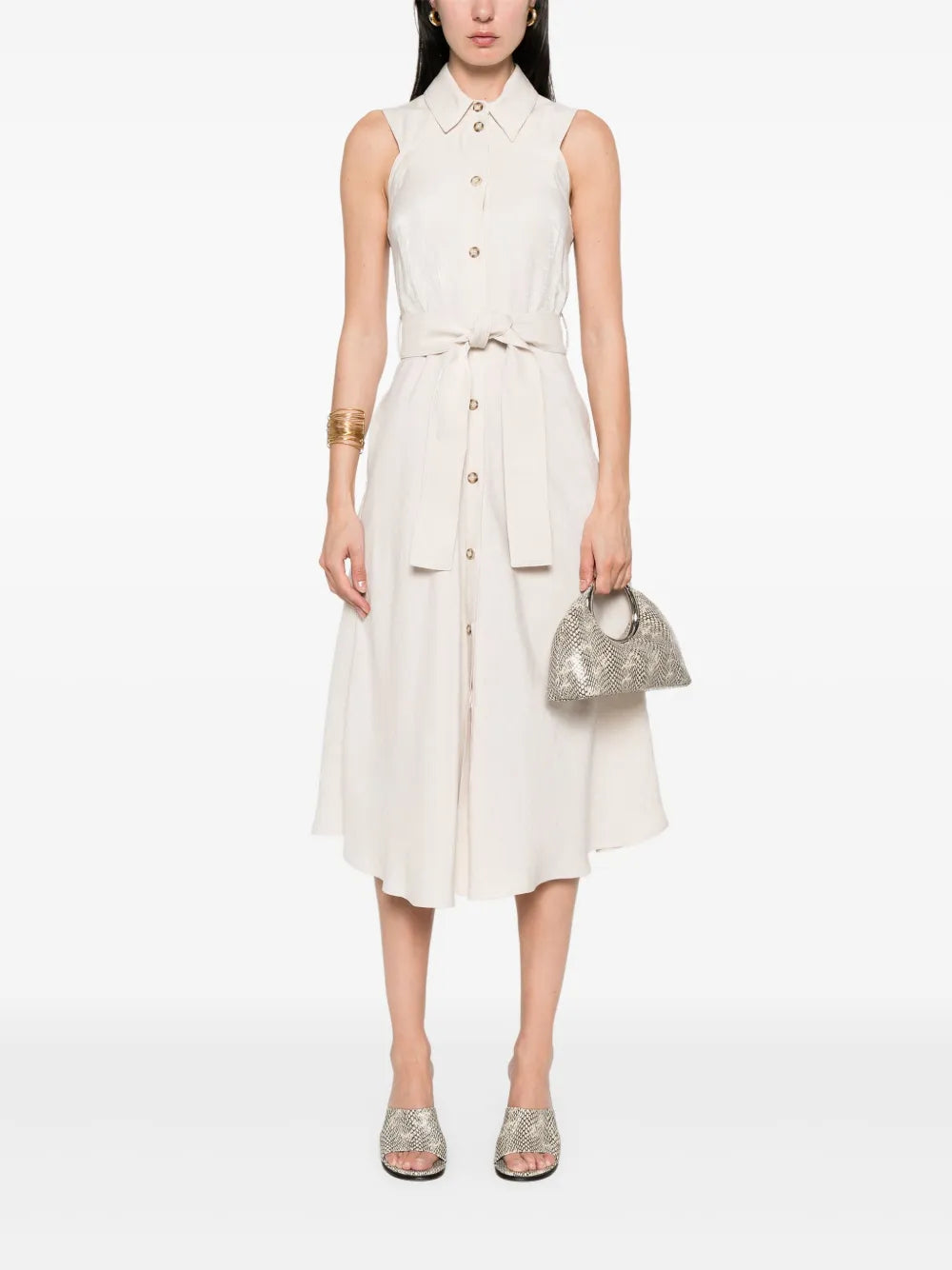 Panelled Midi Dress
