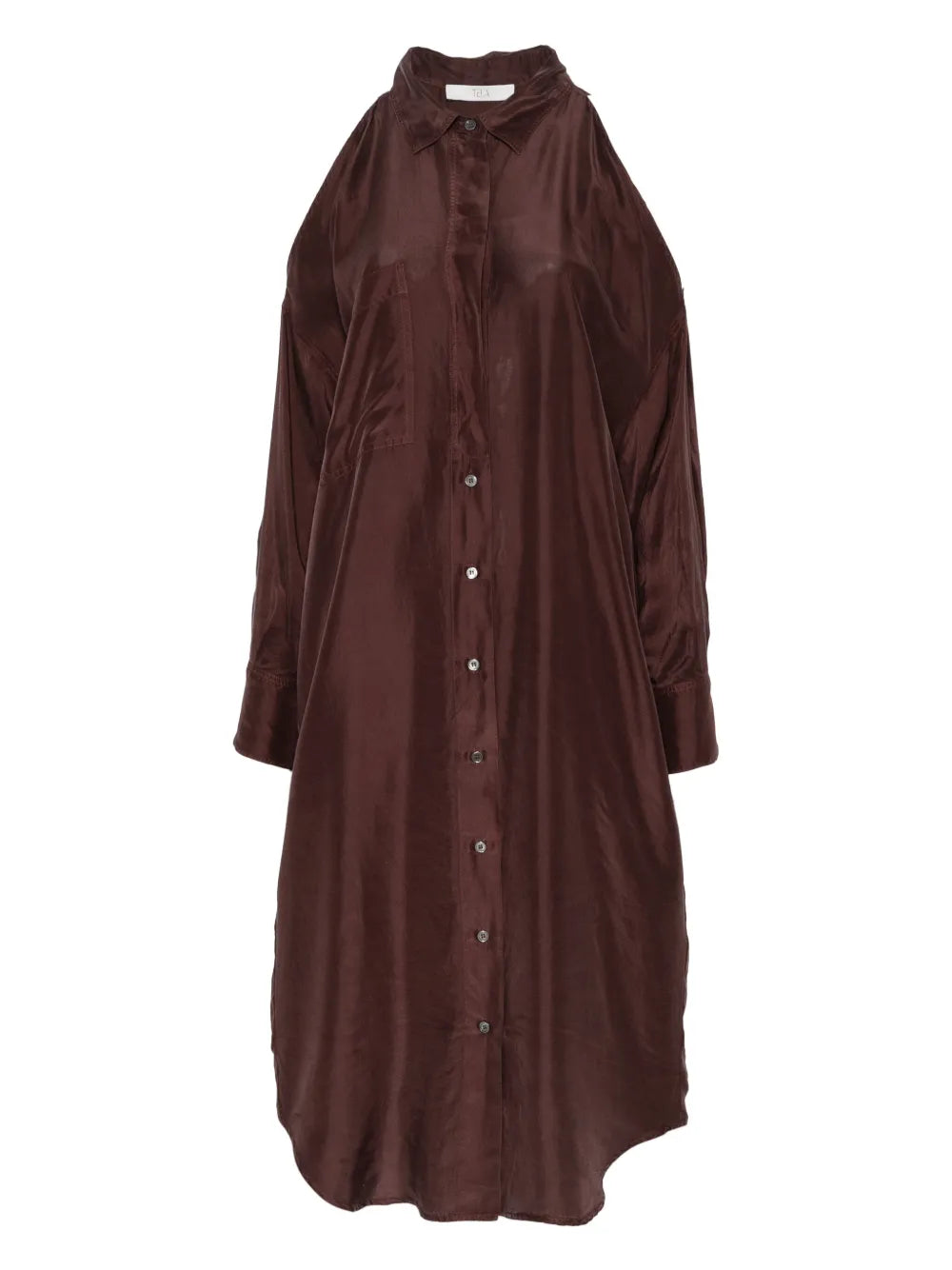 Silk Midi Dress