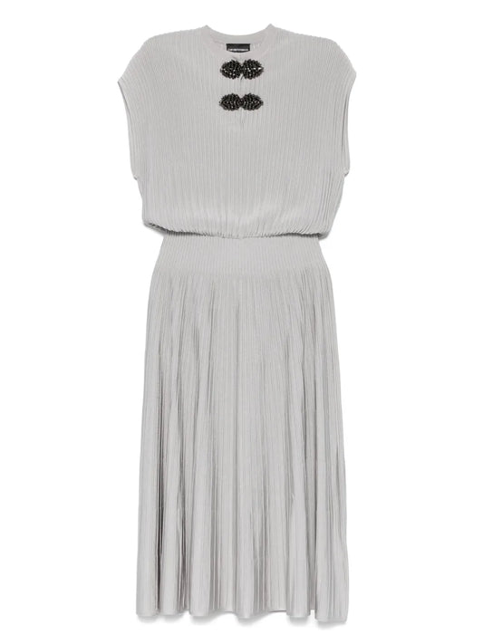 Embellished Mini Dress