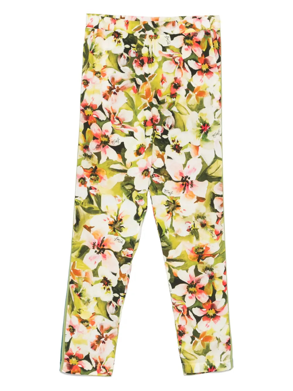 Floral-Print Trousers