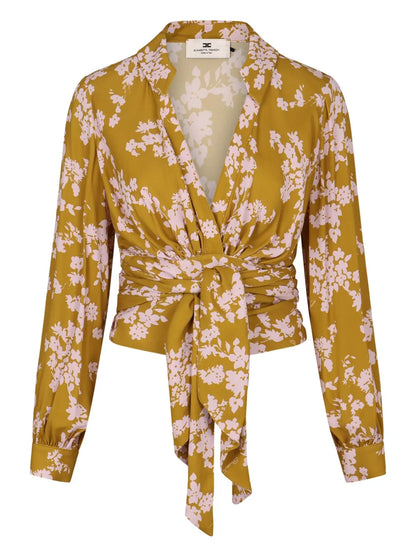 Floral-Print Shirt